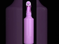 Spray in Style: Blue and Purple Plastic Spray Bottles with Matching Pistol Grip Nozzles