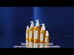 Golden Elegance: Shampoo Empty Lotion Bottle with Pump Head Review