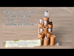 Super environmentally friendly bamboo and wood, diy multi-purpose roller ball bottle