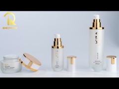 20g Gradient Glass Blue Skincare Bottle For Lotion  Luxury Glass Cosmetic Bottles